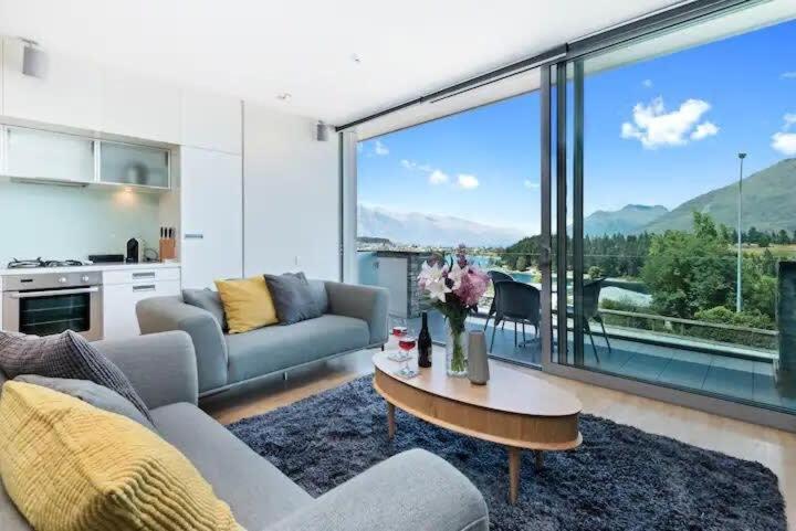 Luxury Lakeview 2 Bedroom Apartment Queenstown Exterior foto